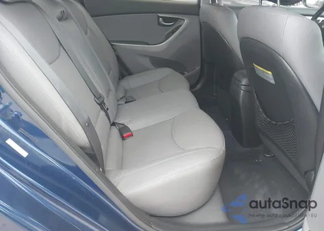 2013 Hyundai Elantra Limited from USA, damaged, VIN KMHDH4AE0DU714619